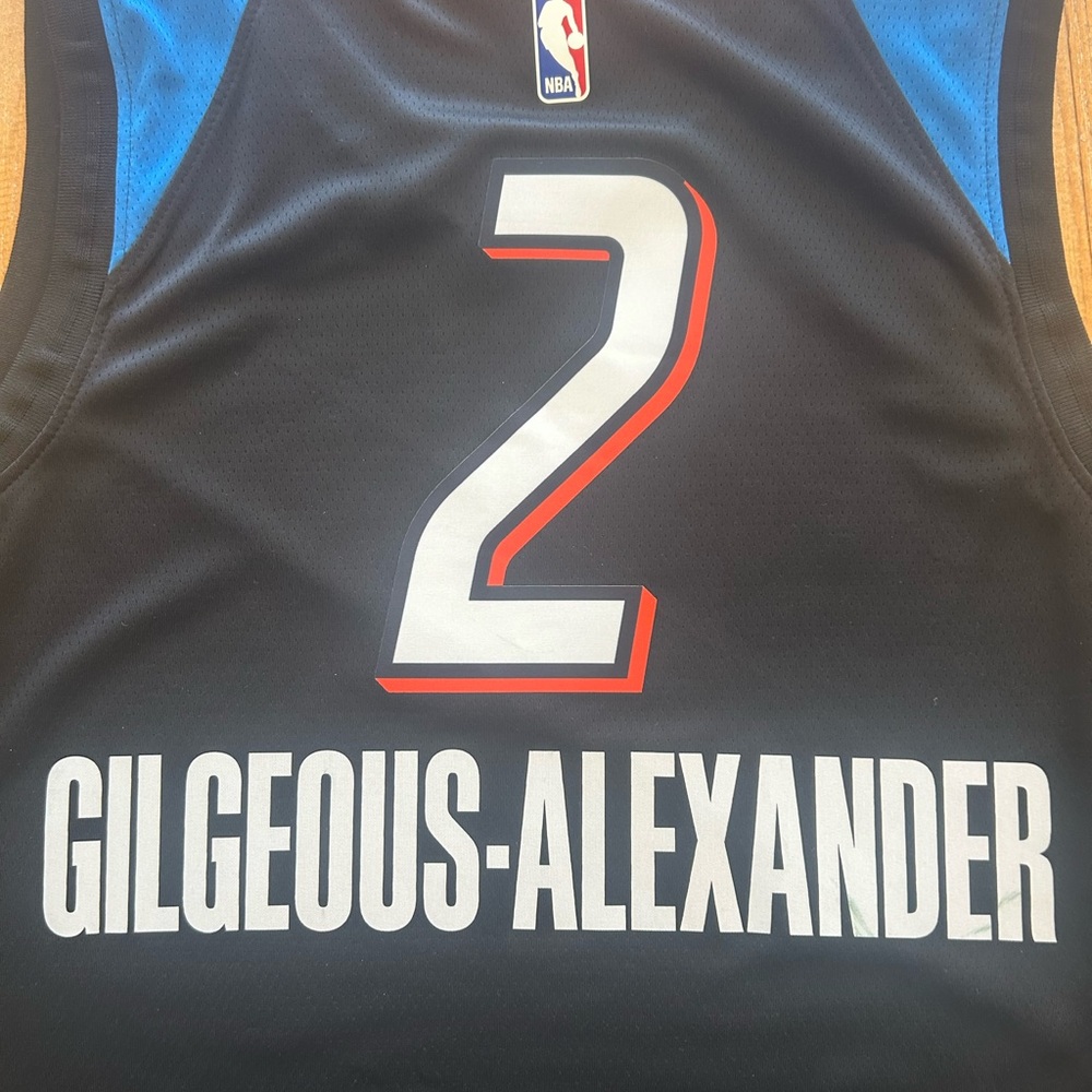 Shai Gilgeous-Alexander (SGA) Oklahoma City Thunder Jersey